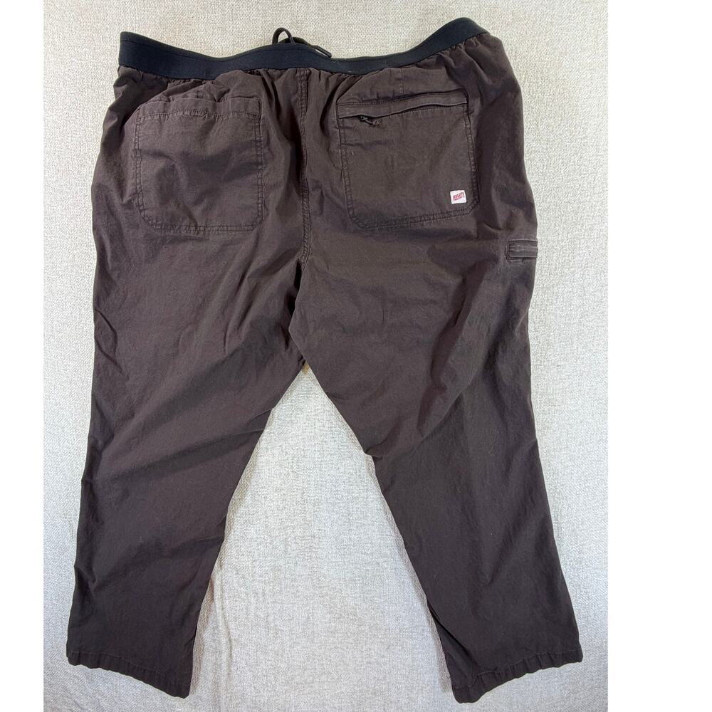 Duluth Trading Mens 44x30 Brown Canyoneer Pull On Tie Waist Outdoor Pants Casual - Picture 2 of 10